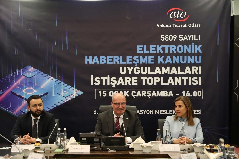 ATO telekomünikasyon sektörünün sorununa çözüm arayışını sürdürüyor 