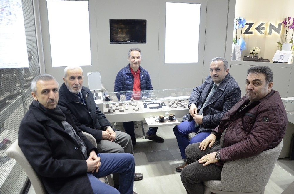 ATSO Başkanı Göktaş yeni açılan işletmelerle görüştü 
