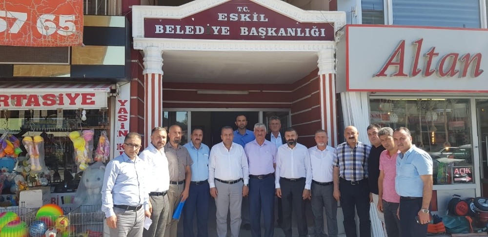 ATSO heyeti ilçelerde iş adamı ve esnafla bir araya geldi 