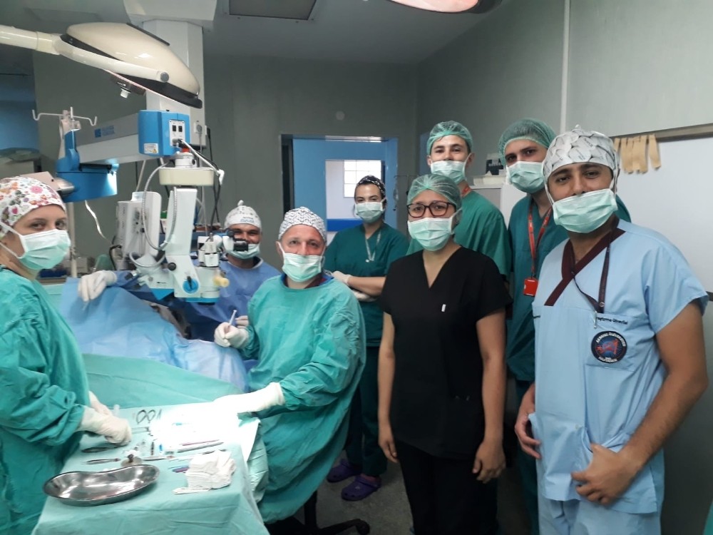 AÜ’de bir ayda 22 kornea nakli yapıldı 