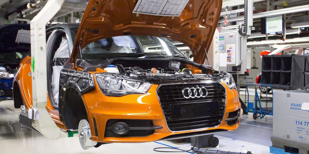 Audi otomobil üretimini durdurdu
