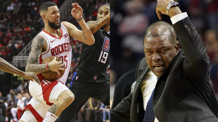 Austin Rivers, babası Doc Rivers için teknik faul istedi...