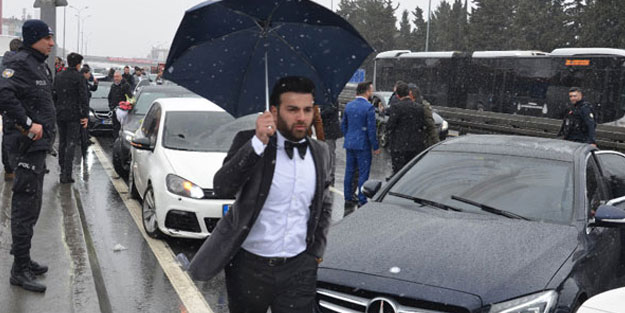 Avcılar'da polisi alarma geçiren konvoy!