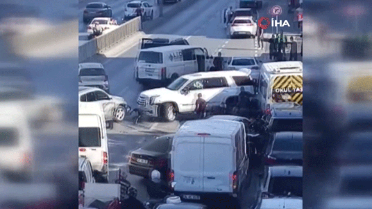 Avcılar'ı savaş alanına çevirdi! 10 milyonluk Cadillac'ı böyle çaldı