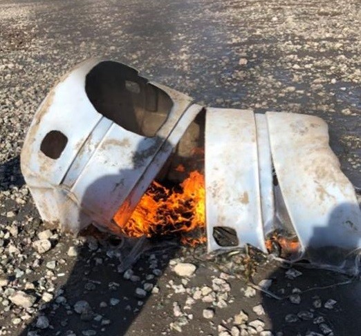 Avcılıkta kullanılması yasak olan güme imha edildi 