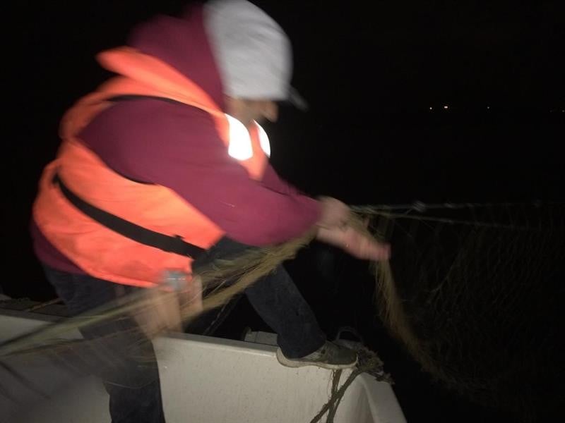 Avlanma yasağına uymayanlara gece baskını 