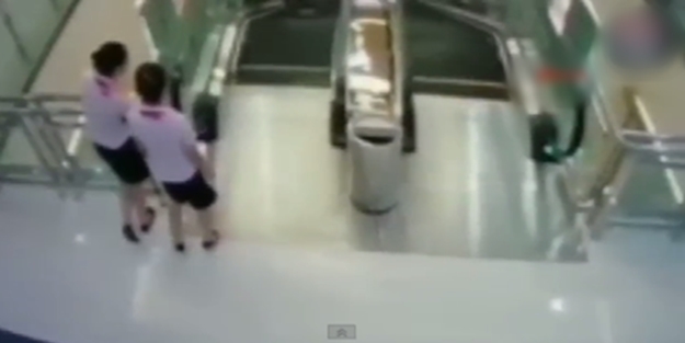 AVM'de feci kaza - VIDEO