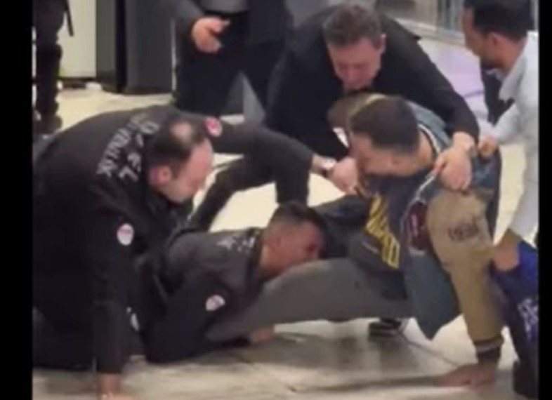 AVM'de köpek kavgası: Güvenlik görevlisi müşteriyi ısırdı!