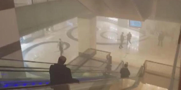 AVM'de korku dolu anlar