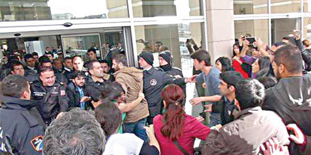 AVM’de öyle Adliye’de böyle