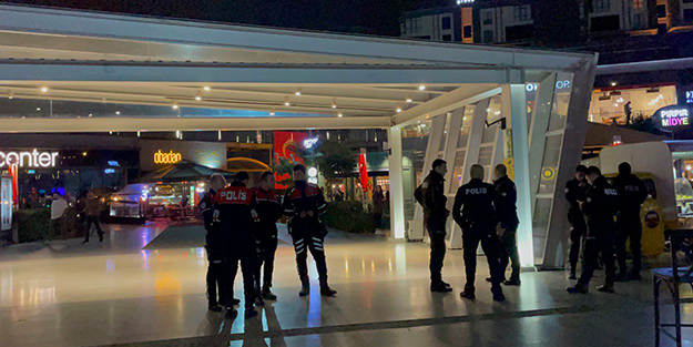 AVM'de silahlı kavga