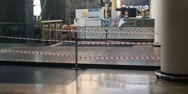 AVM'lerde inadına yerde yemek yiyenler için önlem