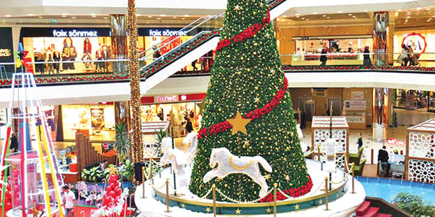 AVM’lerde Noel rezaleti