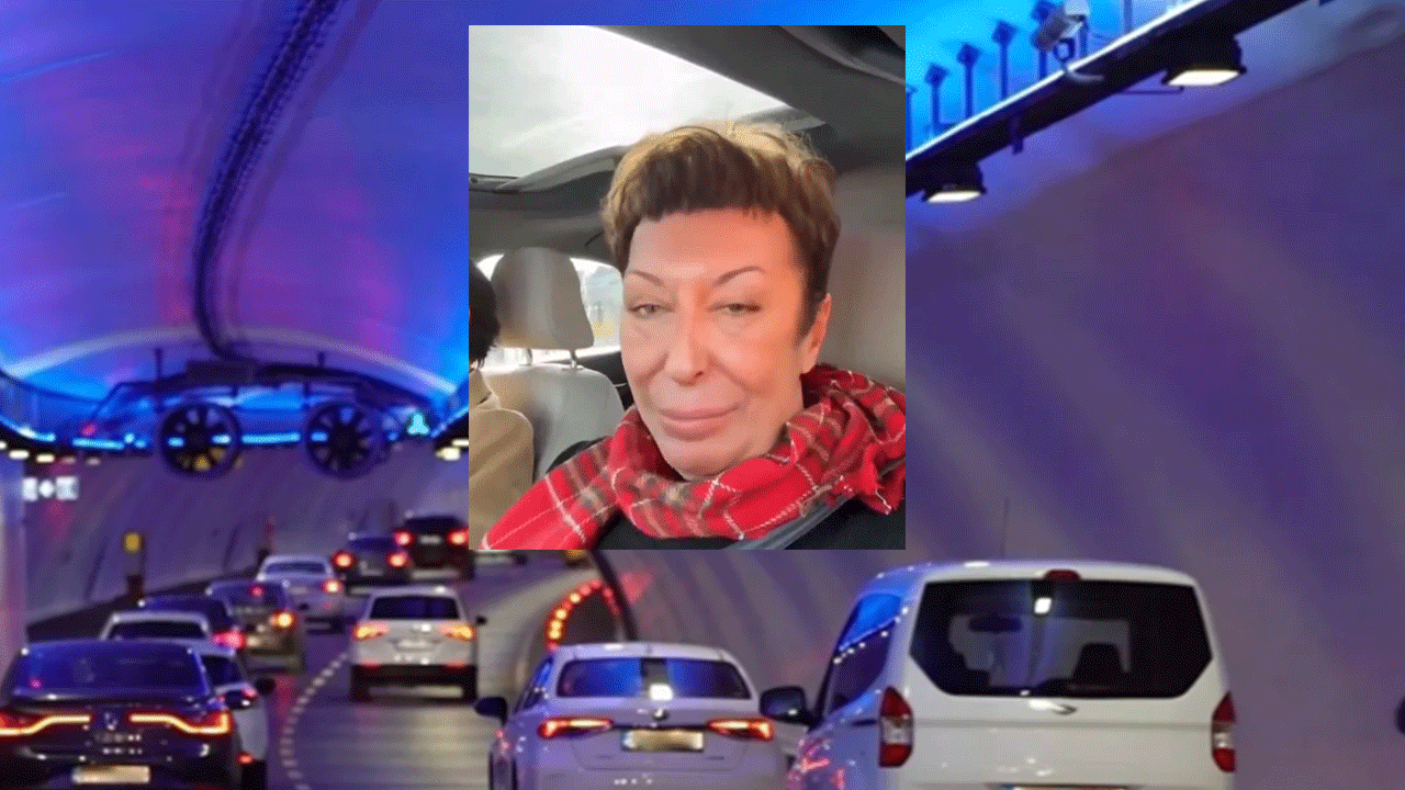 Avrasya tünelinden geçerken çok tedirgin olmuş! Sebebini öğrenince şok olacaksınız