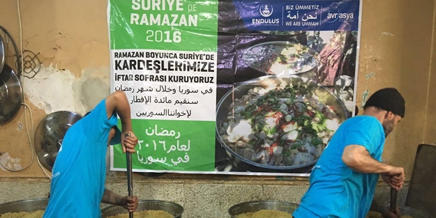 Avrasya Vakfından Halep'e dev yardım!