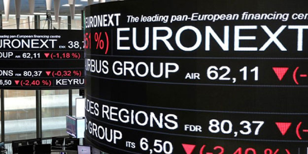 Avrupa borsaları günü düşüşle kapattı