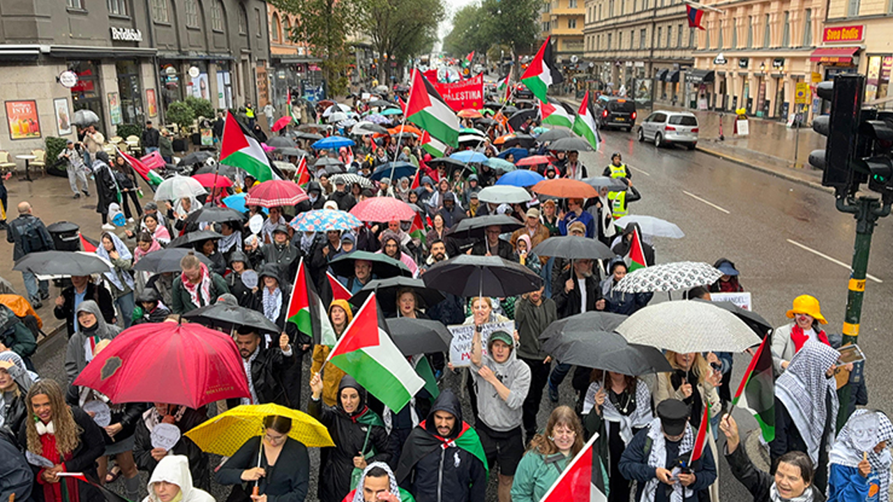 Avrupa Filistin için ayakta!