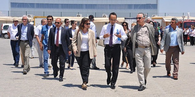 Avrupa Parlamenterler Meclisi üyeleri Kilis'te