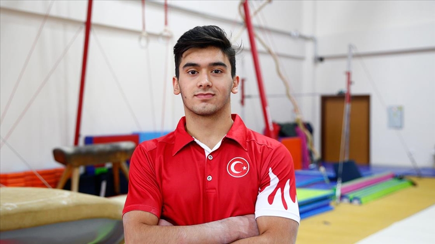 Avrupa Şampiyonası'nda 2 madalya kazanan milli cimnastikçinin hedefi olimpiyatlar