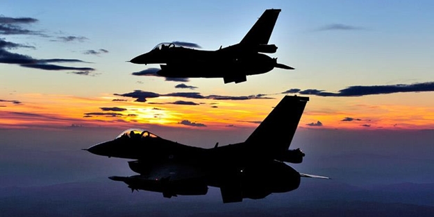 Avrupa ülkesinde büyük panik! F-16 uçağı kalkış sırasında çarptı