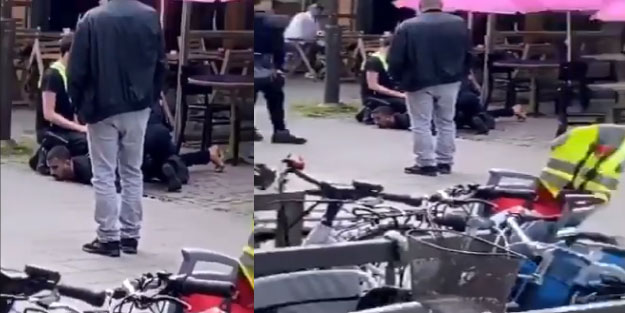 Avrupa ülkesinde George Floyd vakası