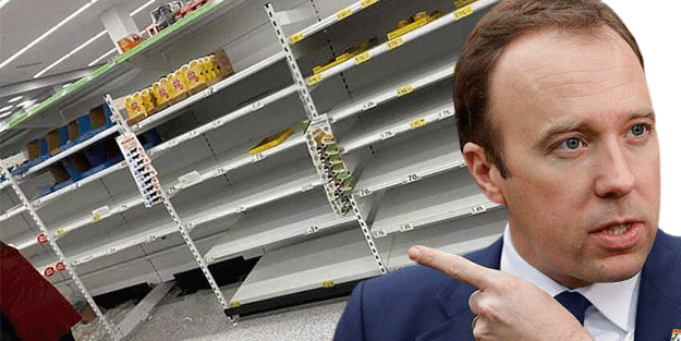 Avrupa ülkesinde kaos! Sağlık Bakanı konuştu, halk marketleri yağmaladı