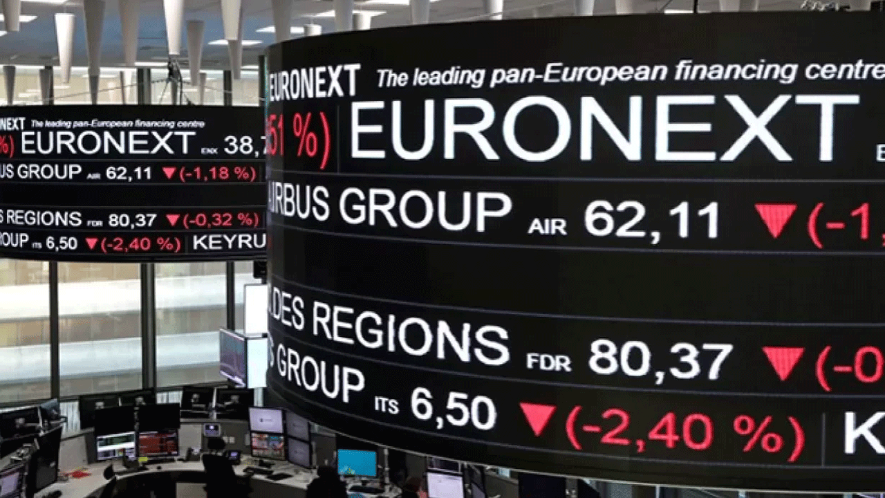 Avrupa'da borsalar çakıldı