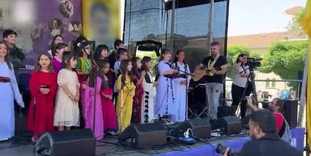 Avrupa'da büyük skandal! PKK çocuk konseri düzenledi!