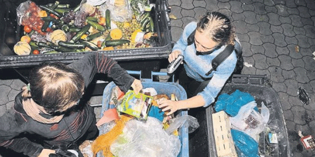 Avrupa’da ekonomik kriz yeni karar aldırdı! Çöpten yemek almaya izin çıkıyor