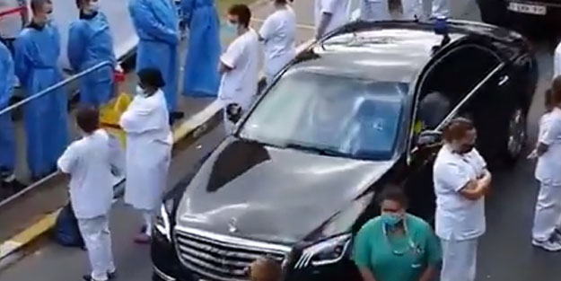 Avrupa'da sağlıkçılar kazan kaldırdı