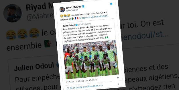 Avrupa’da spora siyaset karıştı! Futbolcu Mahrez'den aşırı sağcı Fransız vekile cevap