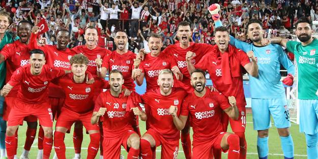 Avrupa’daki gururumuz Sivasspor