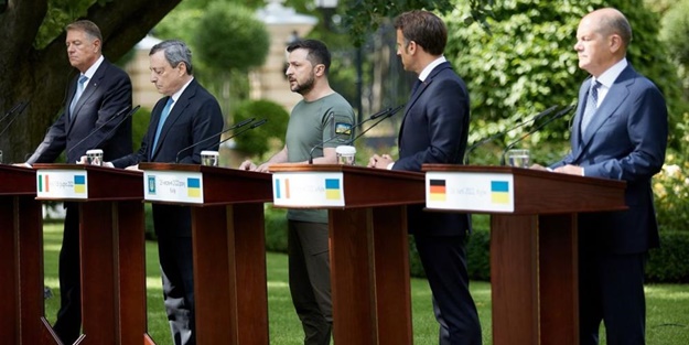 Avrupalı liderlerden Ukrayna’nın AB üyeliğine destek