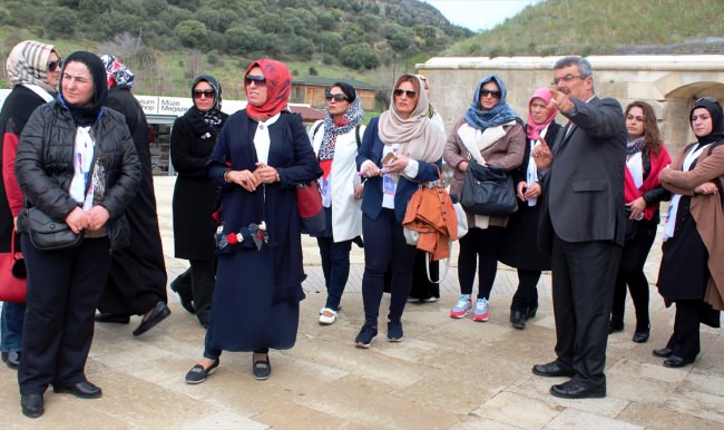 Avrupalı Türk İş Kadınları Derneği üyeleri Çanakkale'de