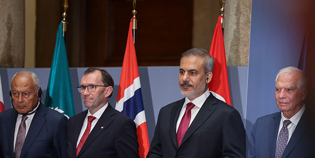 Avrupalı ve Arap dışişleri bakanları Madrid'de toplandı: Ülkeler iki devletli çözüm çağrısında bulundu