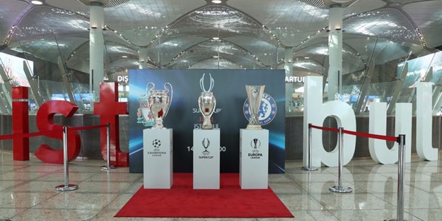 Avrupa'nın en büyük kupaları İstanbul'da