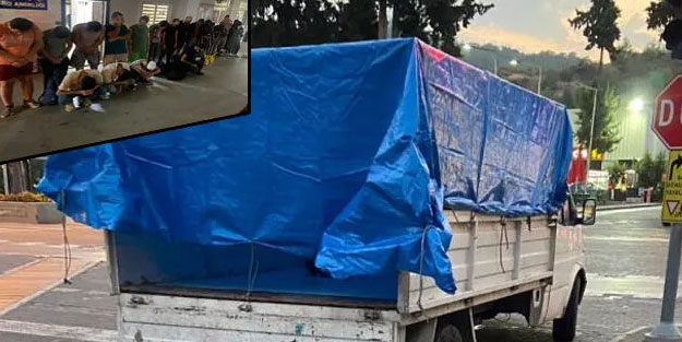 Avrupa'ya geldikleri hayaliyle inip polise yakalandılar
