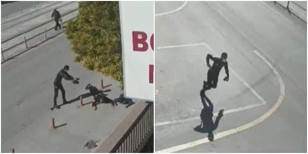 Avukatı vuran şahıs kıskıvrak yakalandı!
