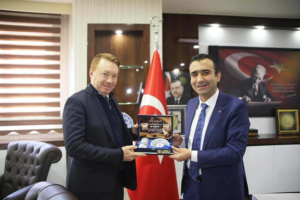 Avustralya Büyükelçisinden Başkan Kalaycı’ya ziyaret 