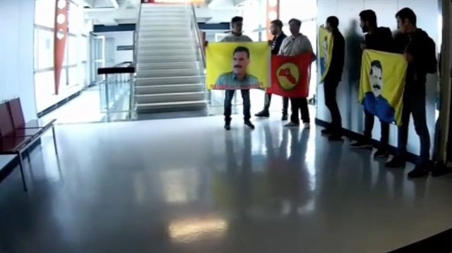 Avusturya'da PKK televizyon bastı