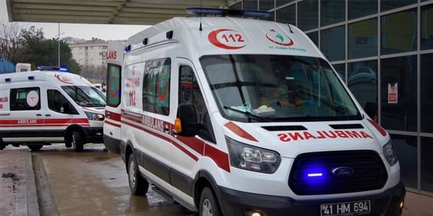 Ayağı makineye sıkışan işçi hastanelik oldu