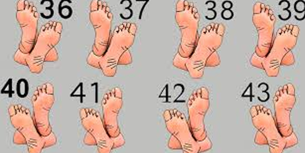 Ayak numaranız yaşam süresi hakkında ipucu veriyor! Bakın o kısa ömürlü ayak numarası neymiş! Tespit edildi