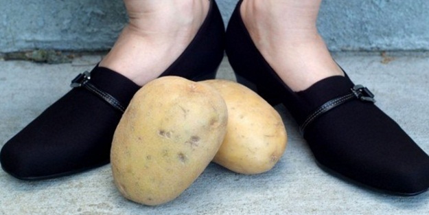 Ayakkabılarınızın içini patatesle ovarsanız...