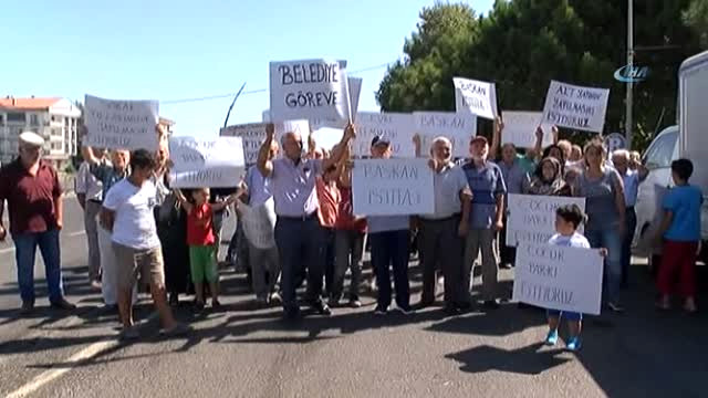 Ayaklanan halk CHP'li belediyeye yürüdü!