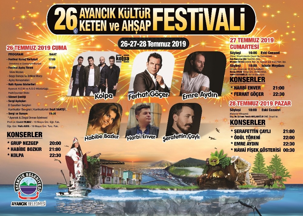 Ayancık festivale hazır 