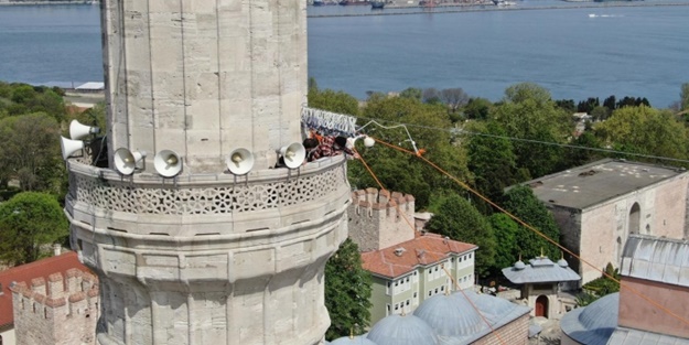Ayasofya Camii'nde 87 yıl sonra bir ilk