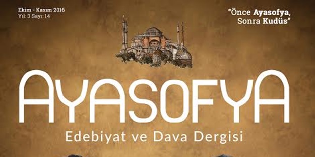 Ayasofya dergisinin 14. sayısı çıktı!