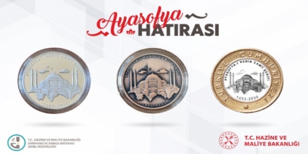 Ayasofya hatıra parası nereden alınır? Bronz - gümüş Ayasofya hatıra parası satın alma ekranı