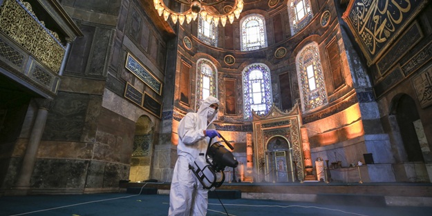 Ayasofya-i Kebir Cami-i Şerifi 86 yıl sonra ilk bayramına hazır