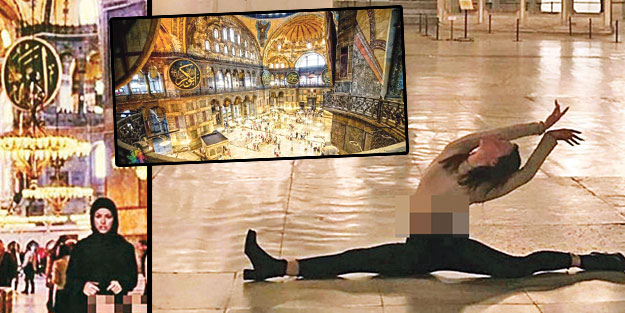 Ayasofya’da namaz yasak rezillik serbest!